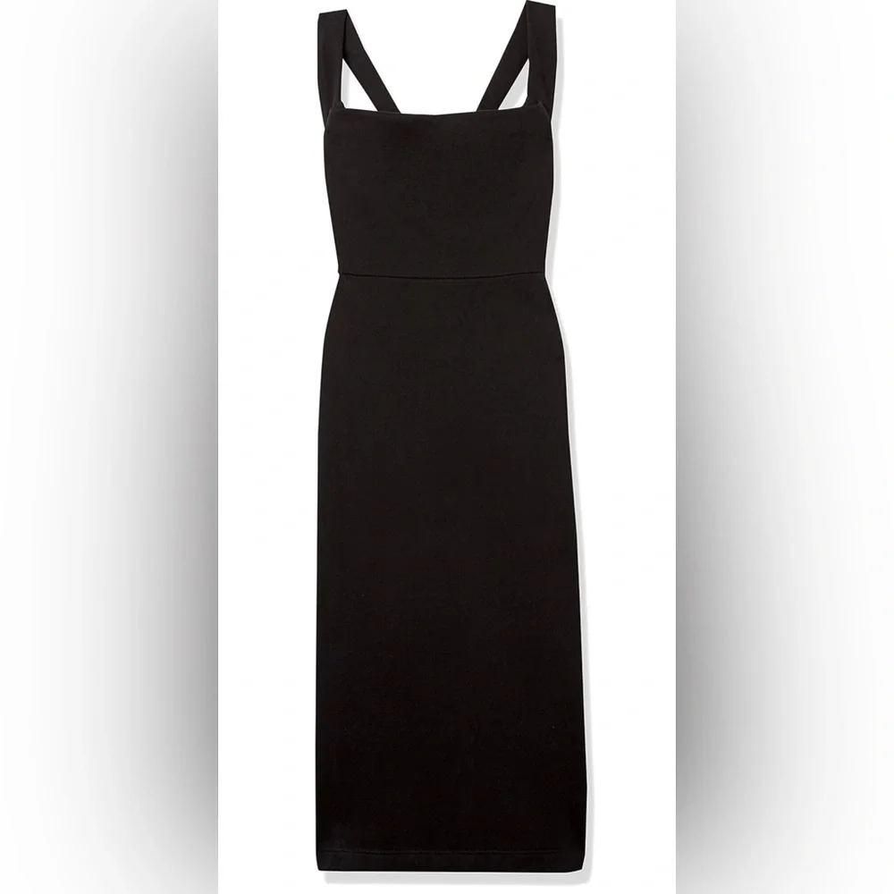 NWT Making the Cut Winning Look Andrea Solid Black Sleeveless Dress Size XL - Picture 4 of 14